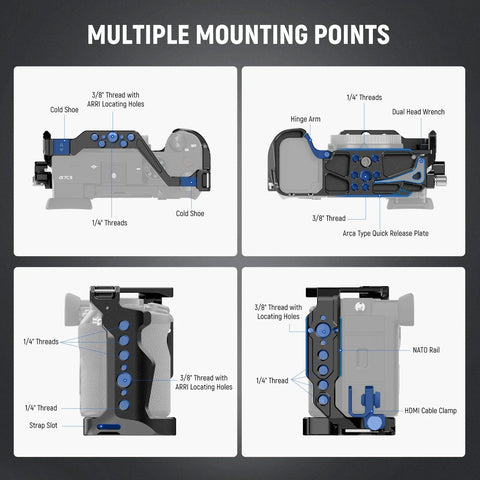 Neewer CA050 Camera Cage Kit for Sony Alpha 7CII/ Alpha 7CR | CameraStuff | South Africa Gauteng Online Shop