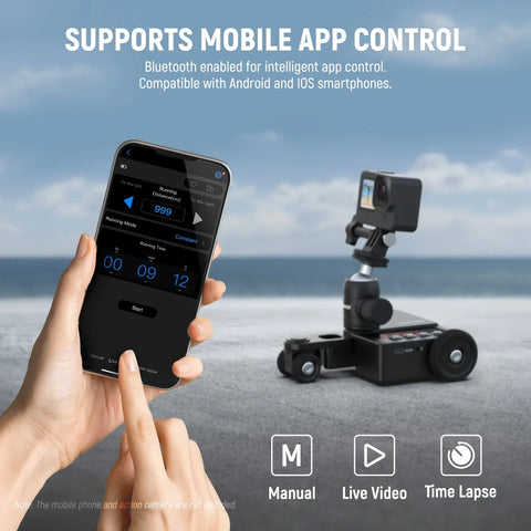 Neewer DL200 Upgraded Motorized Camera Dolly with App Control | CameraStuff | South Africa Gauteng Online Shop