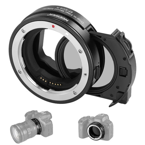 Neewer EF to RF Mount Adapter with Drop in CPL Filter | CameraStuff | South Africa Gauteng Online Shop