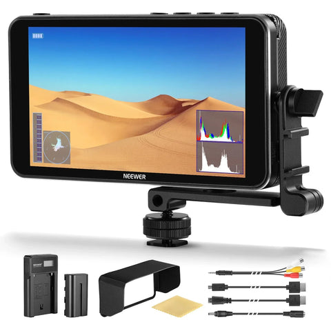 Neewer F400 PRO 6 Inch Camera Field Monitor with Li-Ion Battery | CameraStuff | South Africa Gauteng Online Shop