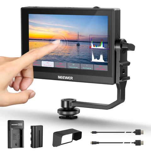 Neewer F500 5.5 Inch Touchscreen Field Camera Monitor with Li-Ion Battery | CameraStuff | South Africa Gauteng Online Shop