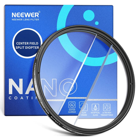 Neewer FL-E2 Center Field Split Diopter Effects Filter 58mm | CameraStuff | South Africa Gauteng Online Shop