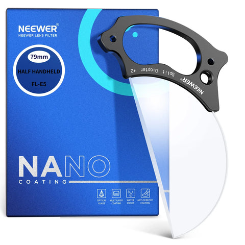 Neewer FL-E5 79mm Split Diopter Effect Handheld Half Filter | CameraStuff | South Africa Gauteng Online Shop