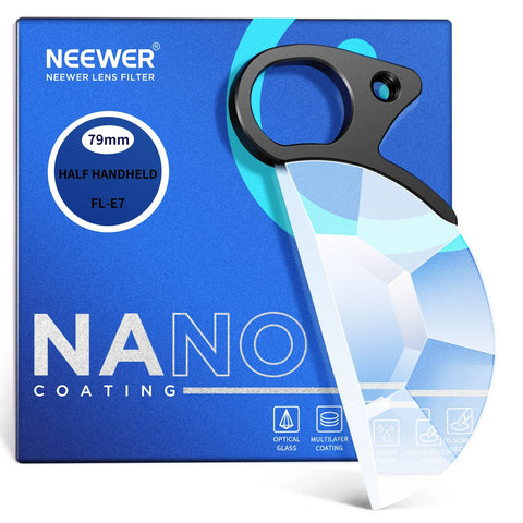 Neewer FL-E7 79mm Kaleidoscope Prism Lens Handheld Half Filter | CameraStuff | South Africa Gauteng Online Shop