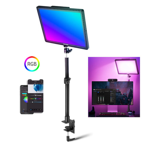 Neewer GL1C 48W RGBWW Streaming LED Constant Light Panel with Desktop Mount | CameraStuff | South Africa Gauteng Online Shop