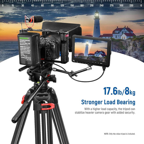 Neewer GM88 188cm Heavy Duty Aluminum Alloy Video Tripod | CameraStuff | South Africa Gauteng Online Shop