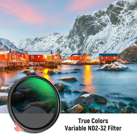 Neewer HD True Colours Variable ND Filter ND2-32 (1-5 Stops) 82mm | CameraStuff | South Africa Gauteng Online Shop