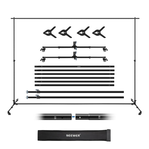 Neewer NK-02 3m x 2.1m Backdrop Stand with Casters | CameraStuff | South Africa Gauteng Online Shop