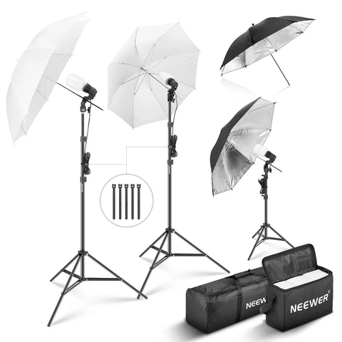 Neewer NK500 LED Constant Light Umbrella Lighting Studio Kit | CameraStuff | South Africa Gauteng Online Shop