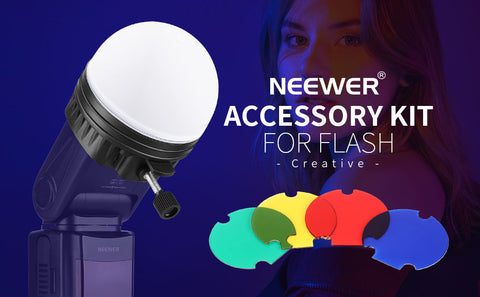 Neewer NS-H Camera Magnetic Flash Modifier Dome, Gel, Honeycomb Kit | CameraStuff | South Africa Gauteng Online Shop