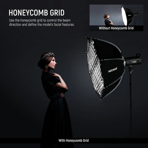 Neewer NS35P 90cm Octagonal Nylon Alloy Quick Release Softbox With Grid | CameraStuff | South Africa Gauteng Online Shop