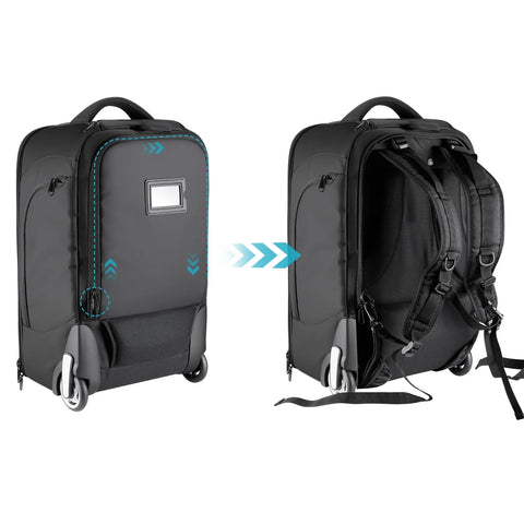 Neewer NW-3300 2-in-1 Convertible Trolley Camera Backpack with Wheels | CameraStuff | South Africa Gauteng Online Shop