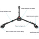 Neewer NW-600 Pro Photography Tripod Dolly for Tripods & Light Stands | CameraStuff | South Africa Gauteng Online Shop