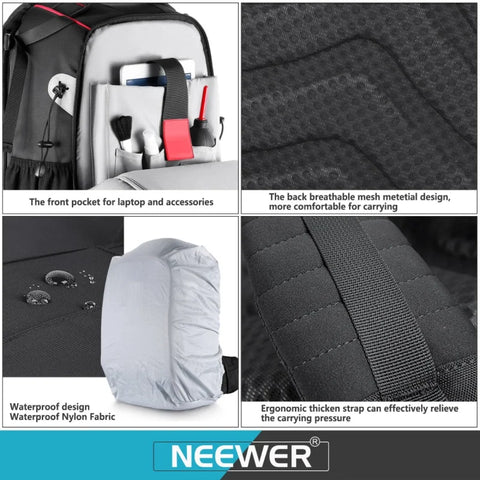 Neewer NW-XJB-D2330 Pro Camera Backpack Bag | CameraStuff | South Africa Gauteng Online Shop