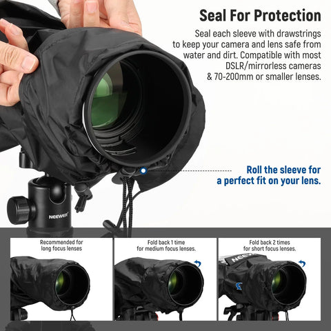 Neewer PB008 Camera Rain Cover Mini 48cmx33cm | CameraStuff | South Africa Gauteng Online Shop