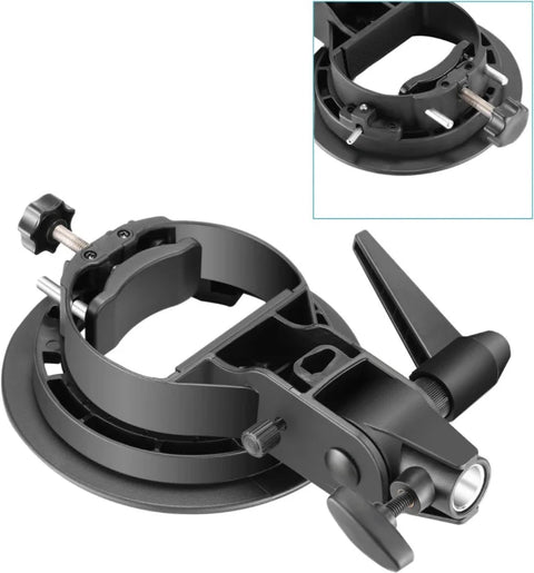 Neewer S-Type Bracket Holder with Bowens Mount | CameraStuff | South Africa Gauteng Online Shop