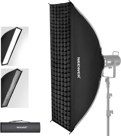 Neewer SF30120Q 30x120cm Quick-Folding Rectangular Stripbox Softbox | CameraStuff | South Africa Gauteng Online Shop