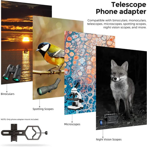 Neewer ST-T01 Telescope Smartphone Adapter Mount Standard | CameraStuff | South Africa Gauteng Online Shop