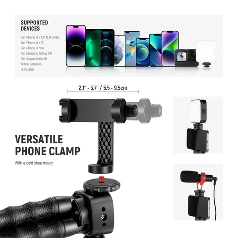 Neewer T91 Flexible Camera Tripod with Two Magic Arms | CameraStuff | South Africa Gauteng Online Shop