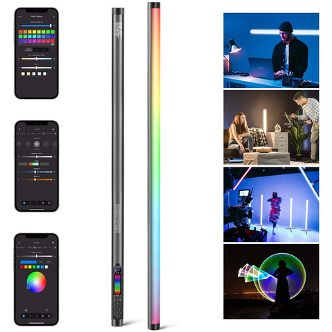 Neewer TL120 42w Pixel RGBWW LED Constant Light Stick Tube 120cm | CameraStuff | South Africa Gauteng Online Shop