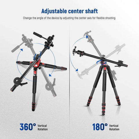 Neewer TP27 73.6" 2-in-1 Tripod with Boom Arm and Monopod | CameraStuff | South Africa Gauteng Online Shop