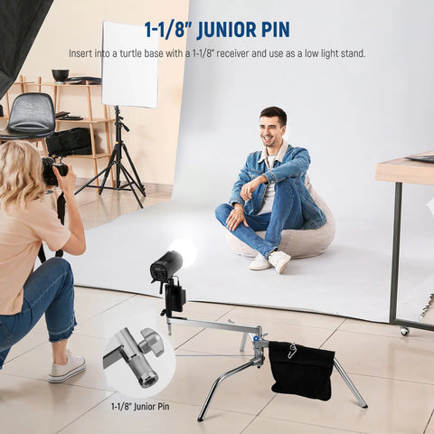 Neewer UA016 C-Stand 49-70.5cm Offset Boom C-Stand Arm with Dual 5/8" Baby Pins | CameraStuff | South Africa Gauteng Online Shop