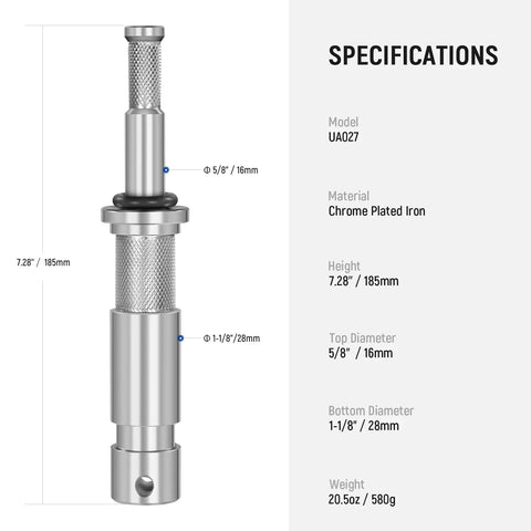 Neewer UA027 C-Stand Junior to Baby Pin Adapter | CameraStuff | South Africa Gauteng Online Shop