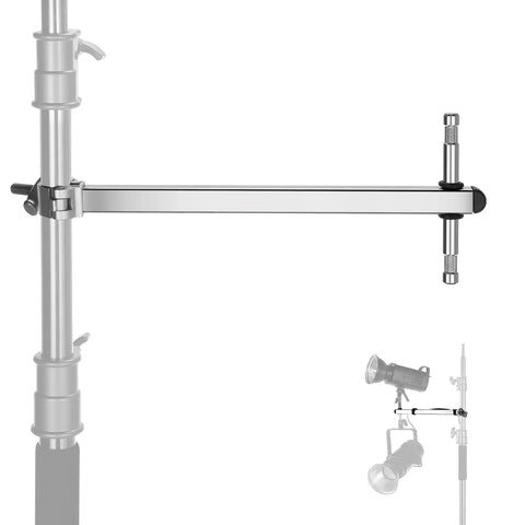 Neewer UA038 C-Stand Offset Boom Arm with Clamp & Dual 5/8" Baby Pins | CameraStuff | South Africa Gauteng Online Shop