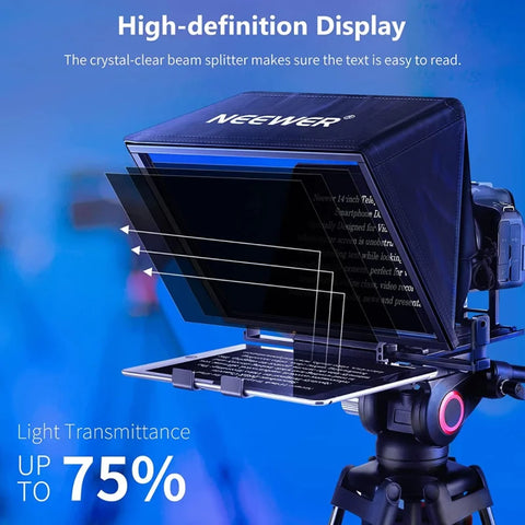 Neewer X14 Pro Aluminium Alloy Teleprompter (14-Inch) | CameraStuff | South Africa Gauteng Online Shop