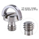 Puluz 1/4 inch Male Thread Screw with C-Ring for Quick Release Tripod Mount | CameraStuff | South Africa Gauteng Online Shop