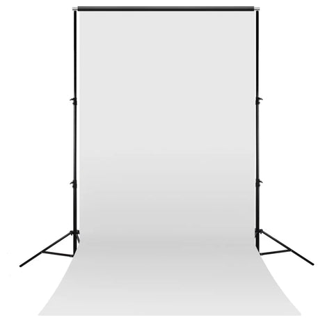 PVC Backdrop Bundle | 1.37x3m PVC White Studio Backdrop + Aliminium Crossbar + Stands | CameraStuff | South Africa Gauteng Online Shop