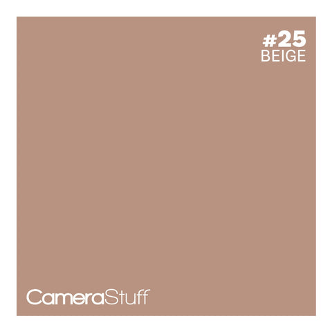 Camerastuff Seamless Paper Backdrop 1.35x10m no25 Beige | CameraStuff | South Africa Gauteng Online Shop