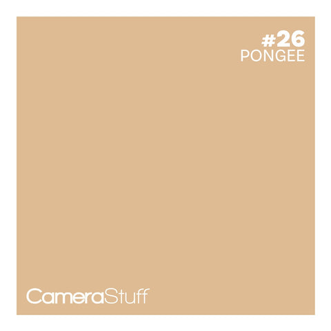 Camerastuff Seamless Paper Backdrop 1.35x10m no26 Pongee | CameraStuff | South Africa Gauteng Online Shop