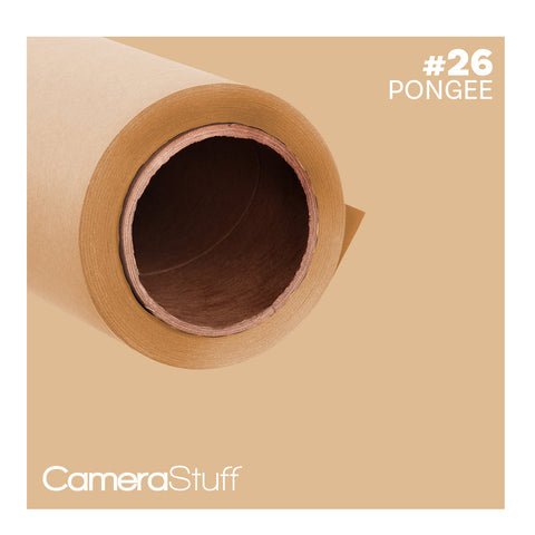 Camerastuff Seamless Paper Backdrop 1.35x10m no26 Pongee | CameraStuff | South Africa Gauteng Online Shop