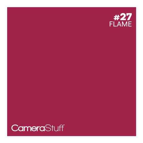 Camerastuff Seamless Paper Backdrop 1.35x10m no27 Flame Red | CameraStuff | South Africa Gauteng Online Shop