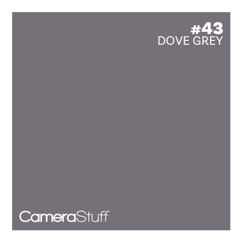 Camerastuff Seamless Paper Backdrop 1.35x10m No43 Dove Grey | CameraStuff | South Africa Gauteng Online Shop