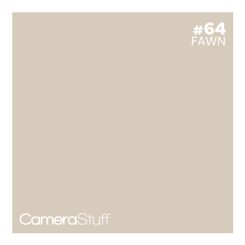 Camerastuff Seamless Paper Backdrop 1.35x10m No64 Fawn | CameraStuff | South Africa Gauteng Online Shop