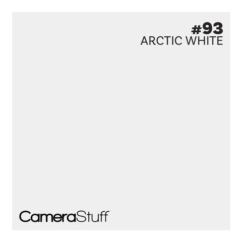 Camerastuff Seamless Paper Backdrop 1.35x10m no93 Arctic White | CameraStuff | South Africa Gauteng Online Shop