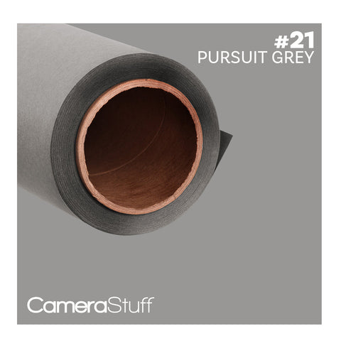 Camerastuff Seamless Paper Backdrop 2.70x10m no21 Pursuit Grey | CameraStuff | South Africa Gauteng Online Shop