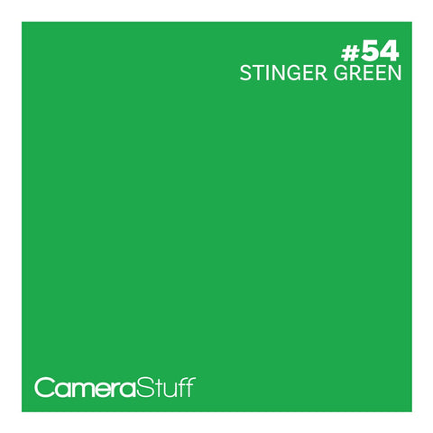 Camerastuff Seamless Paper Backdrop 2.70x10m No54 Chroma-Key Green Stinger | CameraStuff | South Africa Gauteng Online Shop