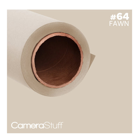 Camerastuff Seamless Paper Backdrop 2.70x10m No63 Fawn | CameraStuff | South Africa Gauteng Online Shop