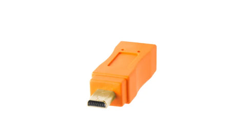 TetherTools TetherPro Camera Tether Cable USB 2.0 to Mini-B 8-Pin 4.6m Orange (CU8015-ORG) | CameraStuff | South Africa Gauteng Online Shop