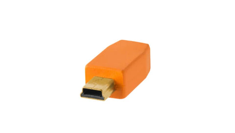 TetherTools TetherPro Camera Tether Cable USB 2.0 Mini-B 5-pin 4.6m Orange (CU5451-ORG) | CameraStuff | South Africa Gauteng Online Shop