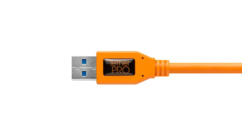 TetherTools TetherPro Camera Tether Cable USB 3.0 USB-C Cable 4.6m Orange (CUC3215-ORG) | CameraStuff | South Africa Gauteng Online Shop