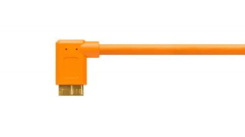 TetherTools TetherPro Camera Tethering Cable USB 3.0A Male to Micro-B Right Angle 4.6m Orange (CU61RT15-ORG ) | CameraStuff | South Africa Gauteng Online Shop