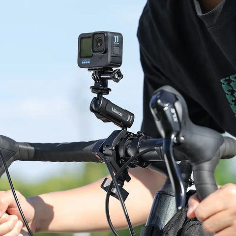 Ulanzi Bike/Motorcycle Handlebar Clamp Mount for GoPro/Insta360 Action Cameras C018GBB1 | CameraStuff | South Africa Gauteng Online Shop