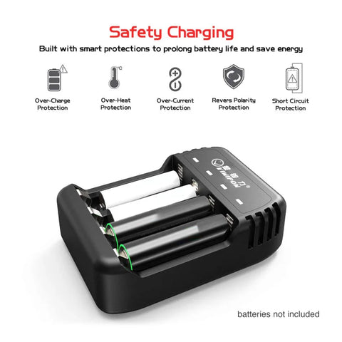 Viwipow ZN423E 4-Channel AA or AAA Smart Battery Charger | CameraStuff | South Africa Gauteng Online Shop