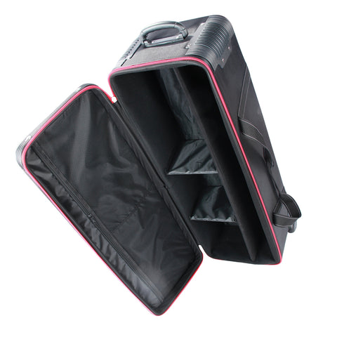Camerastuff Red-Rim Roller Carry Bag Studio & Lighting Accessories (103x34x29cm) + 2 x 260cm Light Stands