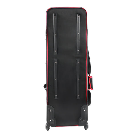 Camerastuff Red-Rim Roller Carry Bag Studio & Lighting Accessories (103x34x29cm) + 2 x 260cm Light Stands