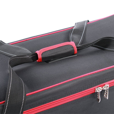 Camerastuff Red-Rim Roller Carry Bag Studio & Lighting Accessories (103x34x29cm) + 2 x 260cm Light Stands